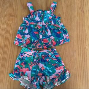Cat & Jack Baby girl Hawaiian Set
